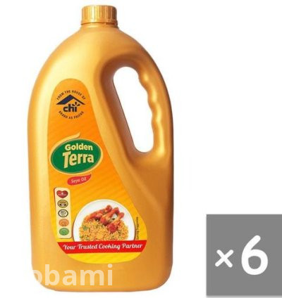 Golden Terra Soya Oil 3L x 6 (Carton) – Premium Quality, Healthy Cooking Oil