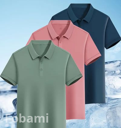 3pcs Men's Classic Solid Color Short Sleeve Shirts – Casual & Versatile