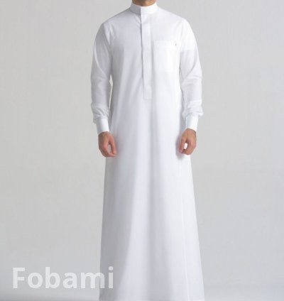 White Jalabia – Suitable for Prayer and Casual Wear