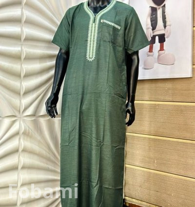 Short hand Jalabia, premium fabric